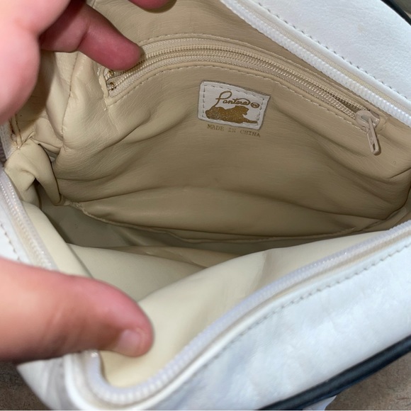 Pantera round black & white handbag - Picture 7 of 9